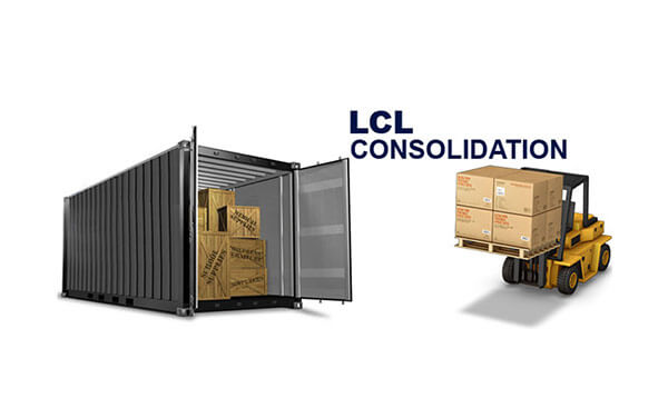 DJcargo LCL consolidation shipping