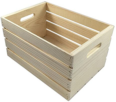 use plywood to do crate or case 