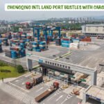 Chongqing intl land port bustles with cargo
