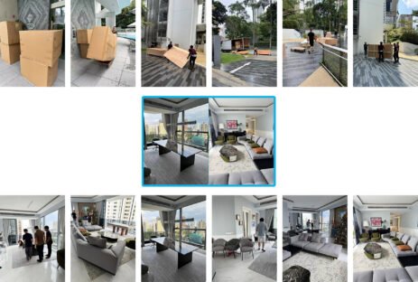 seamless furniture shipping to Singapore